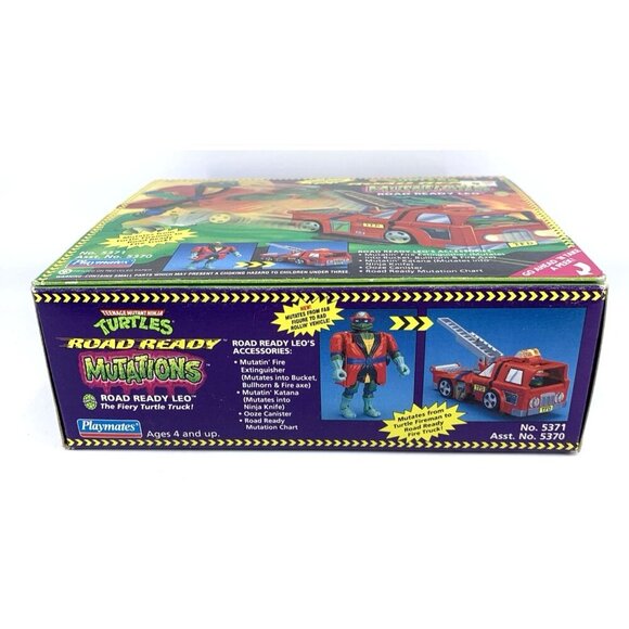 Road Ready Leo Mutations Teenage Mutant Ninja Turtle TMNT NOS 1993 - Picture 5 of 8